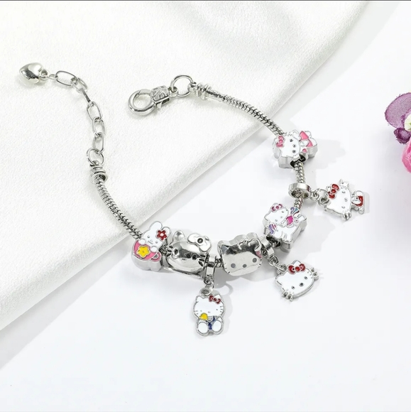 Hello Kitty Charm Bracelet - Picture 2 of 10